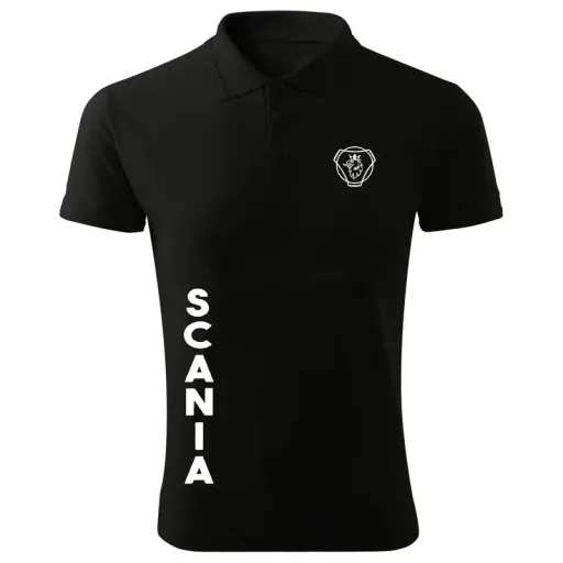 پولوشرت آستین کوتاه مردانه مدل sca کد 7868 سایز مشکی - XXL