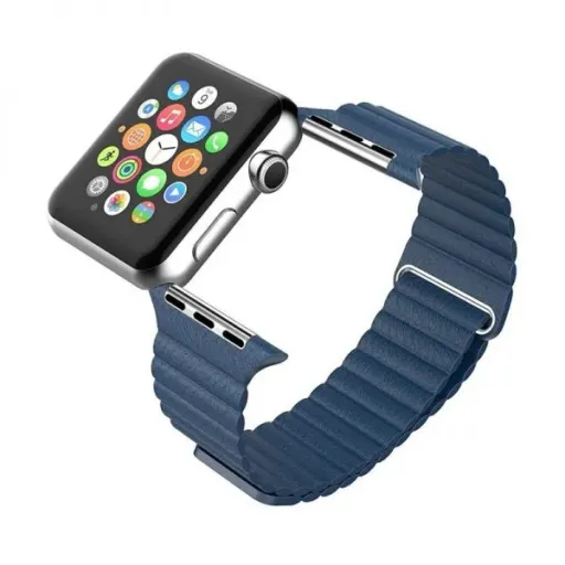 بند اپل واچ leather loop سایز 38 40 41 رنگ زرد