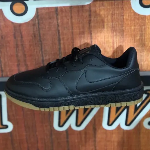 نایک ایر مشکی طلایی مردانه nike air سایز 41