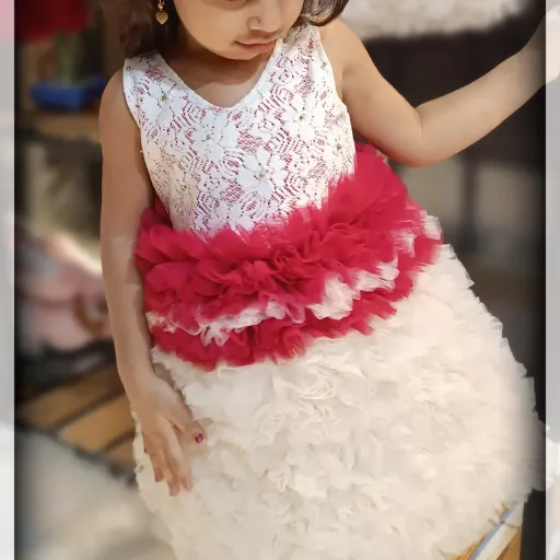پیراهن دخترانه پرنسسی 