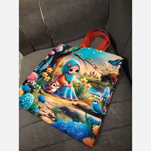 ساک دستی دخترانه بزرگ مذهبی 