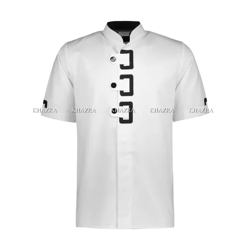 لباس سرآشپز (روپوش بهداشتی) سفید مدرن و راحت سایز XXXL