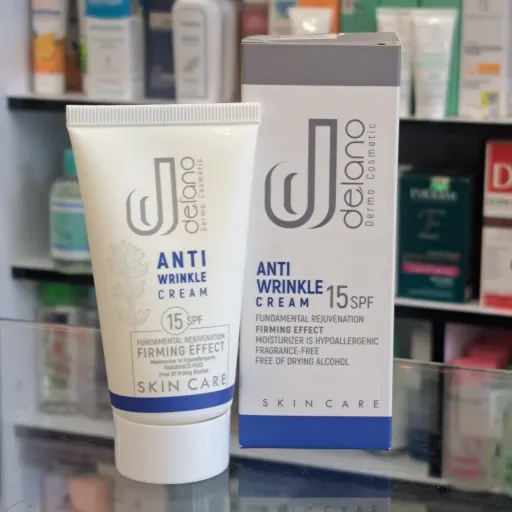 کرم ضد چروک SPF15 دلانو