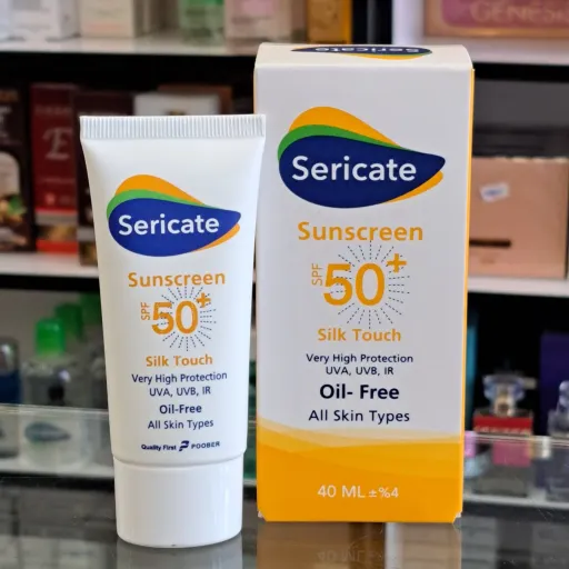 کرم ضدآفتاب بی رنگ انواع پوست SPF50 سری کیت