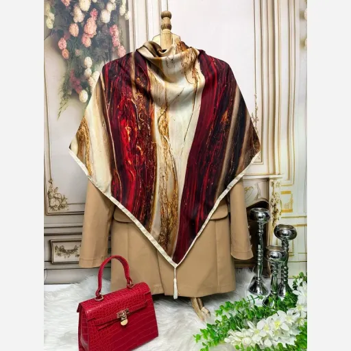 روسری نخ کاستوم هیمه آتشین 