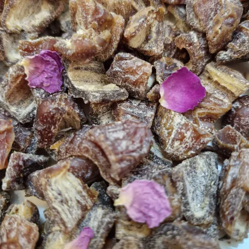 چیپس خرما با طعم گل محمدی یک کیلویی