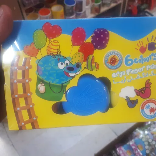 رنگ انگشتی 6 رنگ