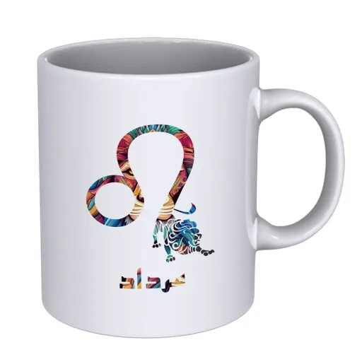 ماگ تزینی طرح  مرداد ماه