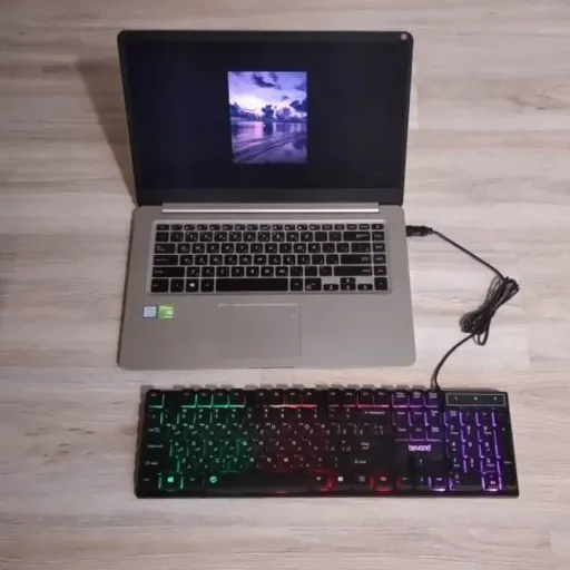 کیبورد بازی RGB بیاند مدل BK-7120RGB
