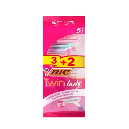 تیغ دو لبه بیک تویین لیدی زنانه 5 عددی