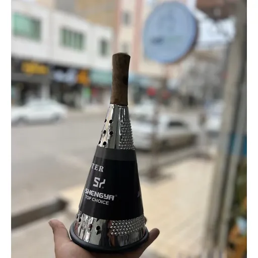 رنده مخروطی دسته چوبی