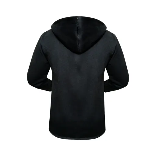 سویشرت لبه خز مردانه طرح ساده مدل d6444