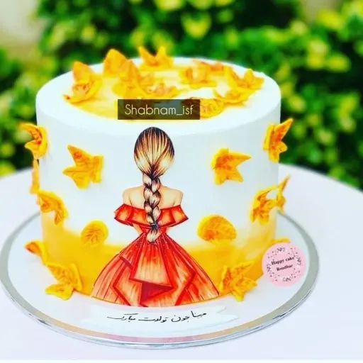 صفحه زیرکیکی مقوایی گرد دارای سایزبندی سایز سایز 33