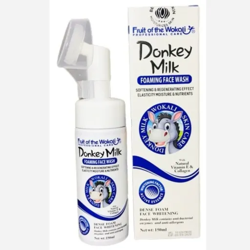 فوم شستشو صورت (فیس واش) سیلیکونی حجم 150 میل  Face Wash نوع هیالورونیک اسید لانکو