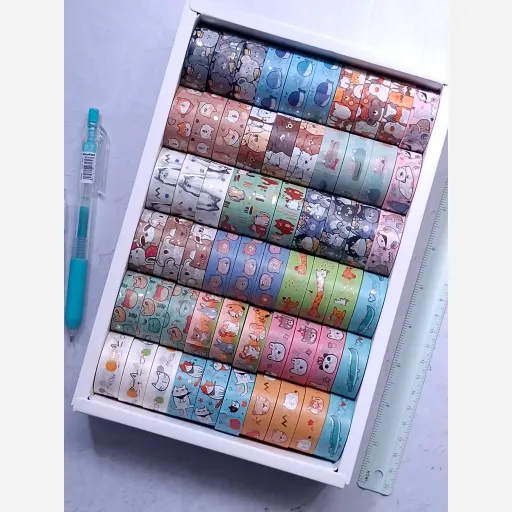 چسب واشی فانتزی حیوانات طرح کد 8