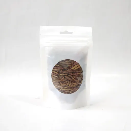 غذا خشک ماهی و پرندگان(لارو مگس سرباز)بسته 20 گرمی