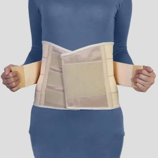 کرست کمری لومبوساکرال با کش دوبل (4 تسمه ارتجاعی) سایز L
