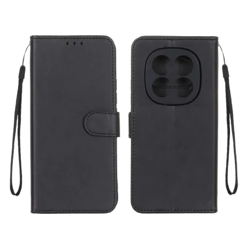 کیف چرمی موبایل مگنتی محافظ لنزدار درجه یک مدل شیائومی نوت 15 پرو پلاس - Xiaomi Redmi Note 15 Pro Plus رنگ عسلی