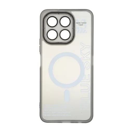 قاب طرح مگ سیف Diamond Space محافظ لنزدار هواوی آنر مدل Honor X6c رنگ مشکی