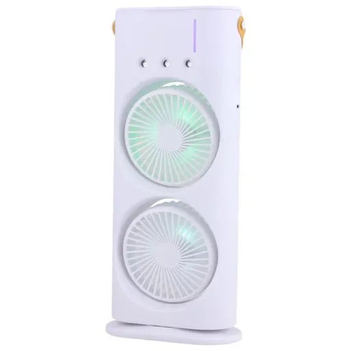 پنکه رومیزی شارژی رطوبت ساز Double Ended Spray Fan LS-128