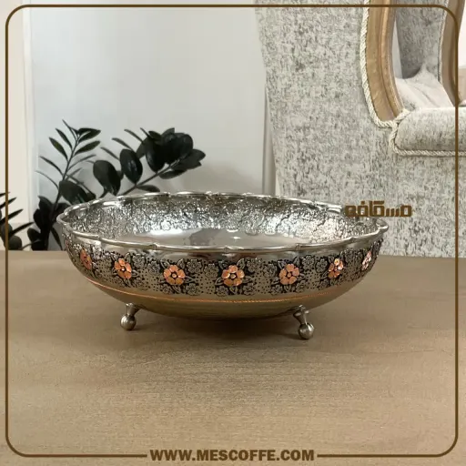 میوه خوری مسی گل سرخ(کد1897)
