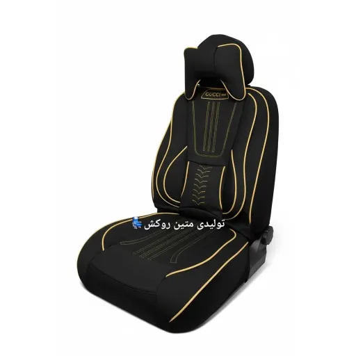 روکش صندلی خودرو اطلس پارچه جودون سنگین(برزنتی)مدل گوچی GUCCIVIP طبی ماساژوری