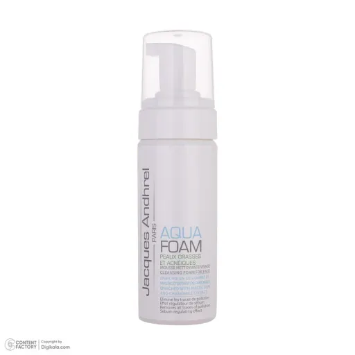 فوم شستشو صورت ژاک آندرل پاریس مدل AQUA حجم 150 میلی لیتر