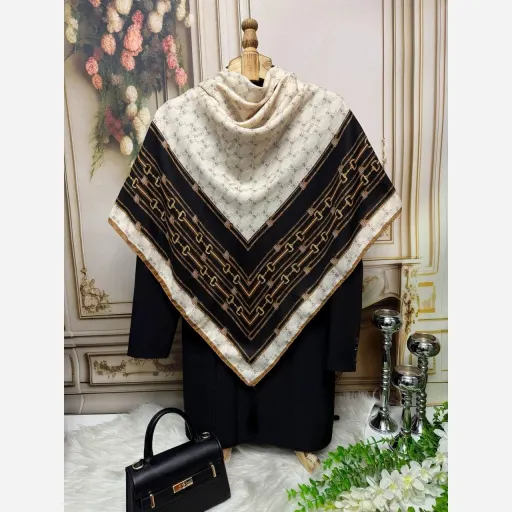 روسری نخ کاستوم زنجیری سیلینه
