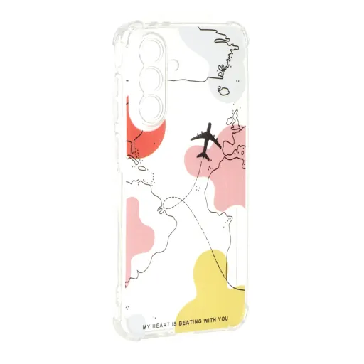 قاب ژله ای شفاف محافظ لنزدار Air Line مدل Samsung Galaxy A56 / A36