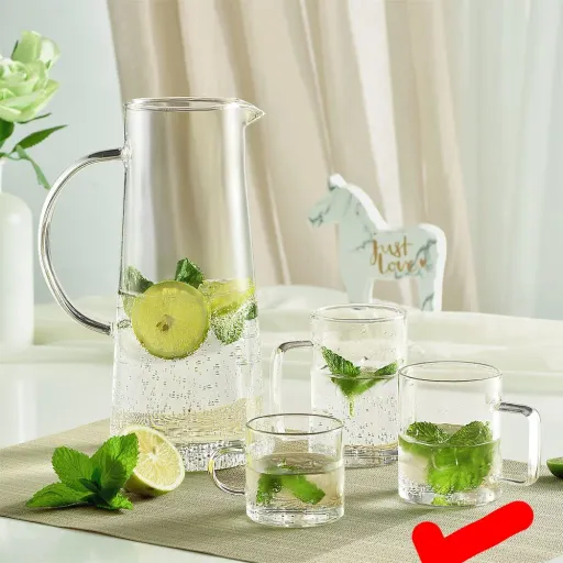فنجان پیرکس مدل ساده برند Deli نوع تکی