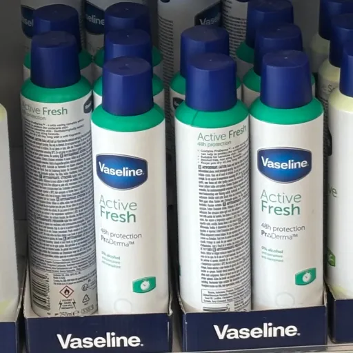 اسپری ضدتعریق زنانه وازلین مدل Active Fresh حجم 250 میلی