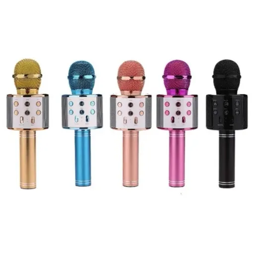 میکروفون اسپیکر (بلندگوی میکروفن) WS-858 بلوتوثی