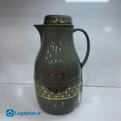 فلاسک چای Feenik مدل کلاسیک 2 لیتر شیشه صورتی (پسکرایه) رنگ بندی قهوهای