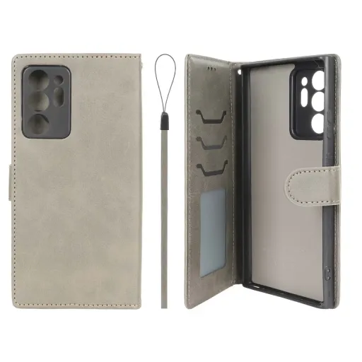 کیف موبایل مگنتی جاکارتی محافظ لنزدار داخل خز درجه یک سامسونگ مدل Samsung Galaxy Note 20 Ultra رنگ سرمه ای