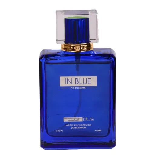 ادوپرفیوم مردانه رودیر پلاس مدل In Blue با رایحه خنک حجم 100 میلی‌لیتر به همراه ادوپرفیوم زنانه رودیر پلاس مدل Dancy با