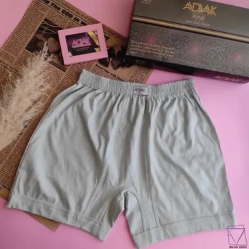 شورت مردانه پادار نخ پنبه آداک سایز 3XL