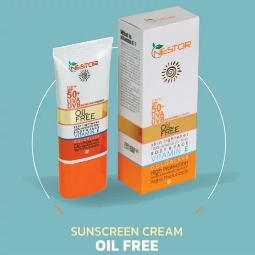 ضد آفتاب نستور مدل Oil Free بی رنگ