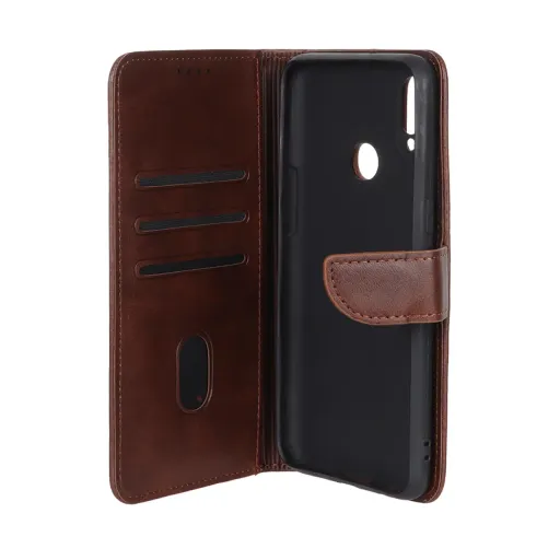 کیف چرمی موبایل جاکارتی مگنتی محافظ لنزدار Xiaomi Poco X3 / Poco X3 Pro / Poco X3 NFC رنگ مشکی