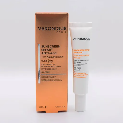 کرم ضد آفتاب ضد چروک SPF50 ورونیک