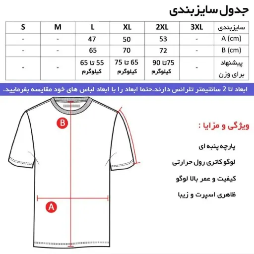 تیشرت آستین کوتاه مردانه یقه گرد طرح CFC مدل t 89789 مشکی چهارفصل سایز مشکی ایکس لارج