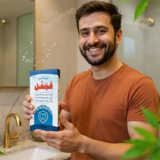 پودر دهان شوی گیاهی قرنفل طیبستان