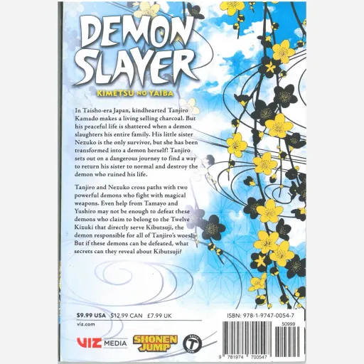 کتاب مانگا ( کمیک ) به زبان انگلیسی ( DEMON SLAYER 3) / کویوهارو گوتوگه