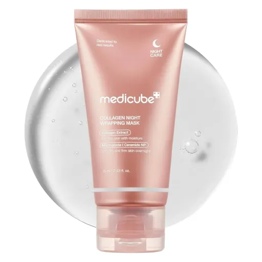 ماسک شب لایه بردار کلاژن مدیکیوب حجم 75ml