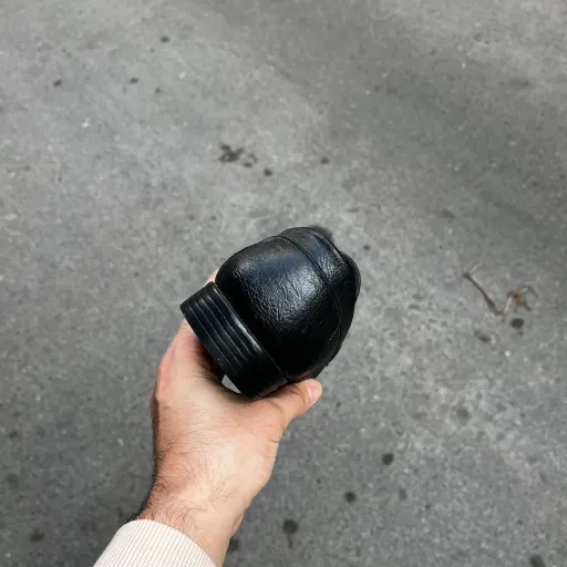 کالج مردانه پاشنه‌دار چرم مصنوعی رنگ مشکی رسمی و روزمره سایز 41