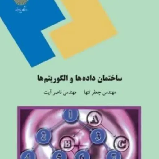کتاب ساختمان داده ها و الگوریتم ها (پیام نور )نویسنده  جعفر تنها ناصر آیت ناشر دانشگاه پیام نور دانشگاه پیام نور