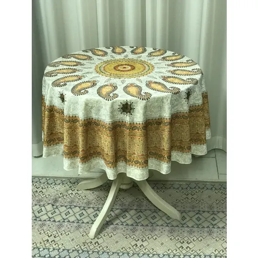 آی گل دایره قطر 100 طلایی