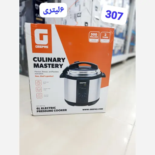 پلوپز زودپز جیپاس 6 لیتر 307 ارسال رایگان