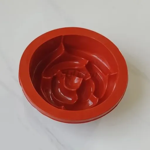 قالب سیلیکونی دسری شکلات و ژله گل رز گالیکا 16 سانت