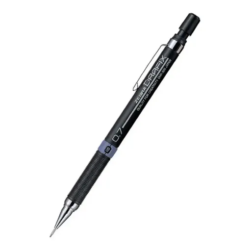 مداد نوکی 0.7 Zebra ژاپنی مدل DRAFIX DM5-300 در مداد قرمز