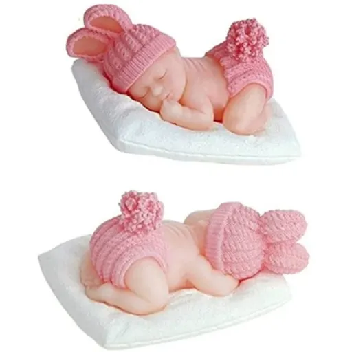 قالب شیرینی بهگز مدل Baby رنگ آجری